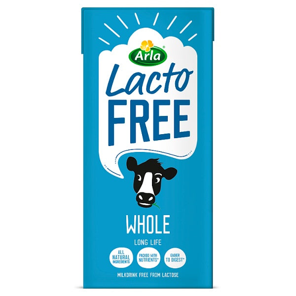Arla Lactofree Whole Long Life Milkdrink 1 Litre
