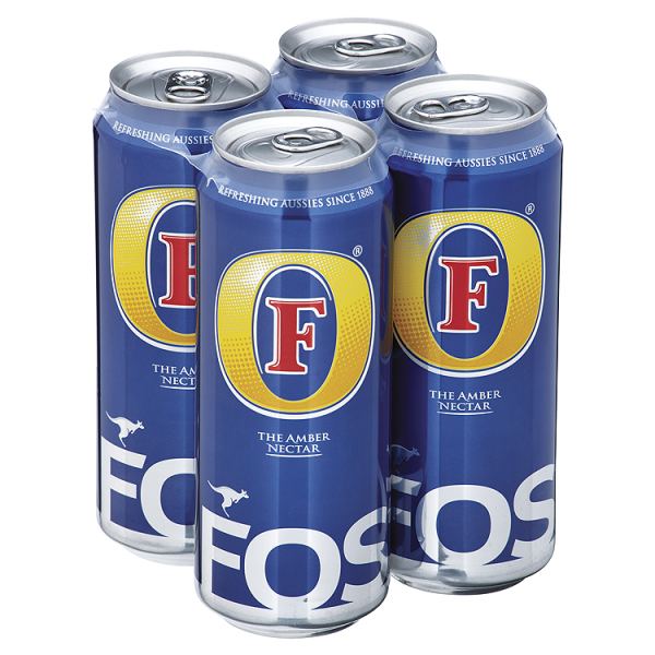 Fosters 4x440ml Cans