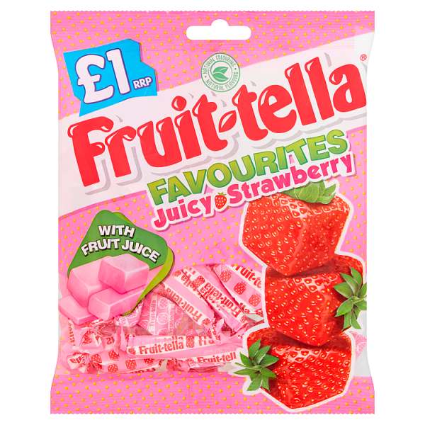 Fruittella Favourites Juicy Strawberry 135g