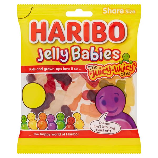 HARIBO Jelly Babies Bag 160g