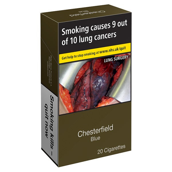 Chesterfield Blue 20 Cigarette