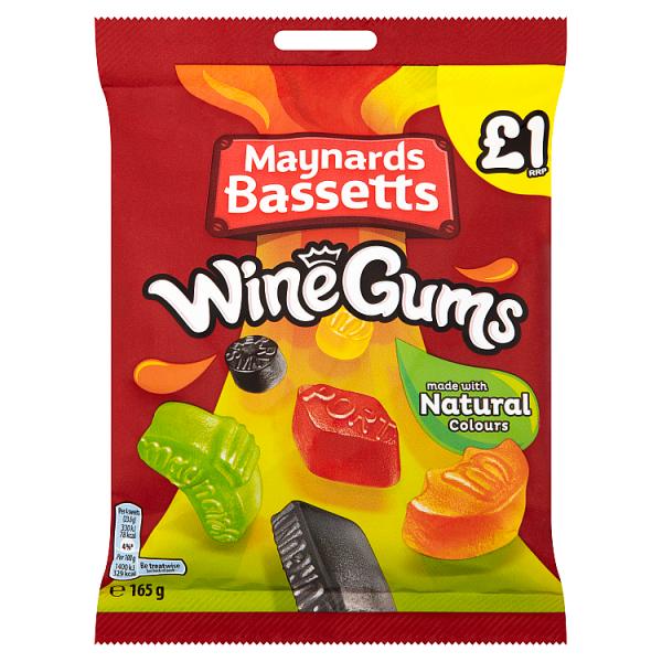 Maynards Bassetts Wine Gums 