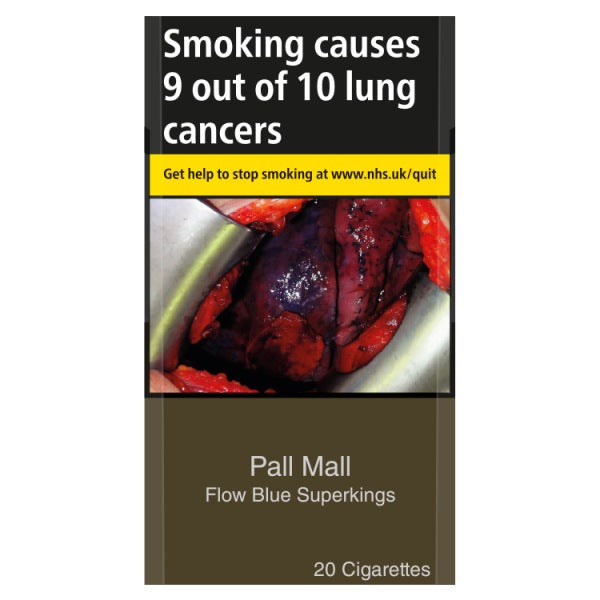 Pall Mall Flow Blue Superkings 20