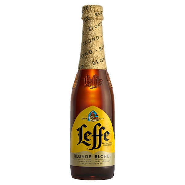 Leffe Blonde Abbey Beer Bottle 330ml