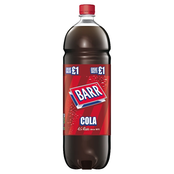 Barr Cola 2L Bottle
PM £1.00