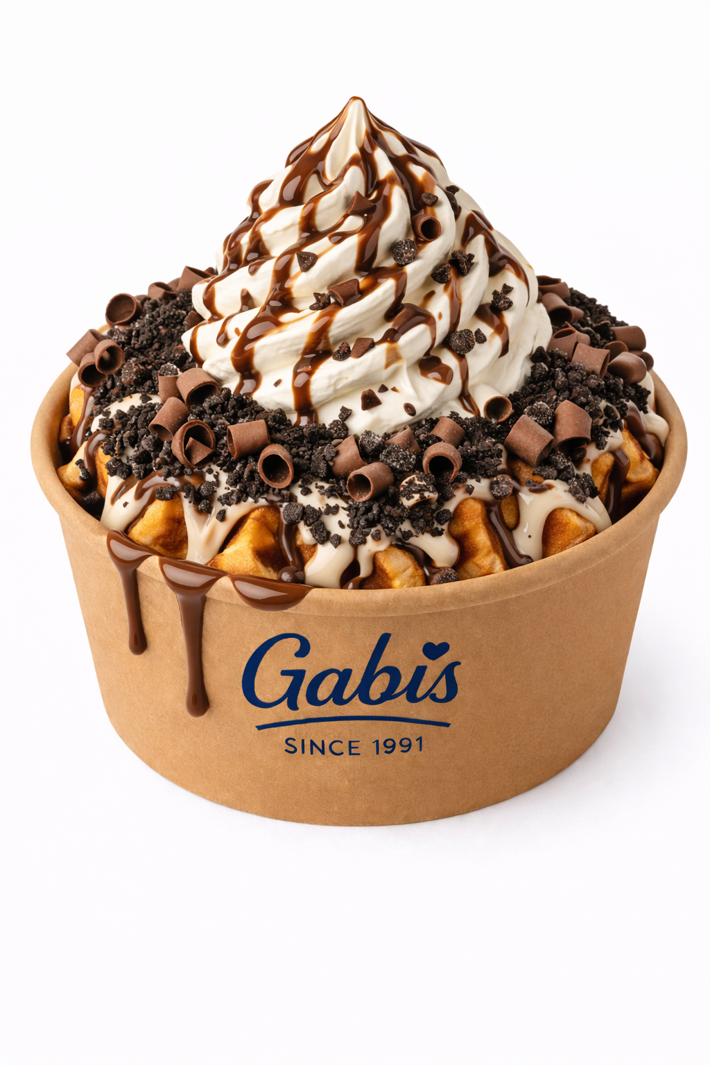 Oreo Madness Waffle Bowl