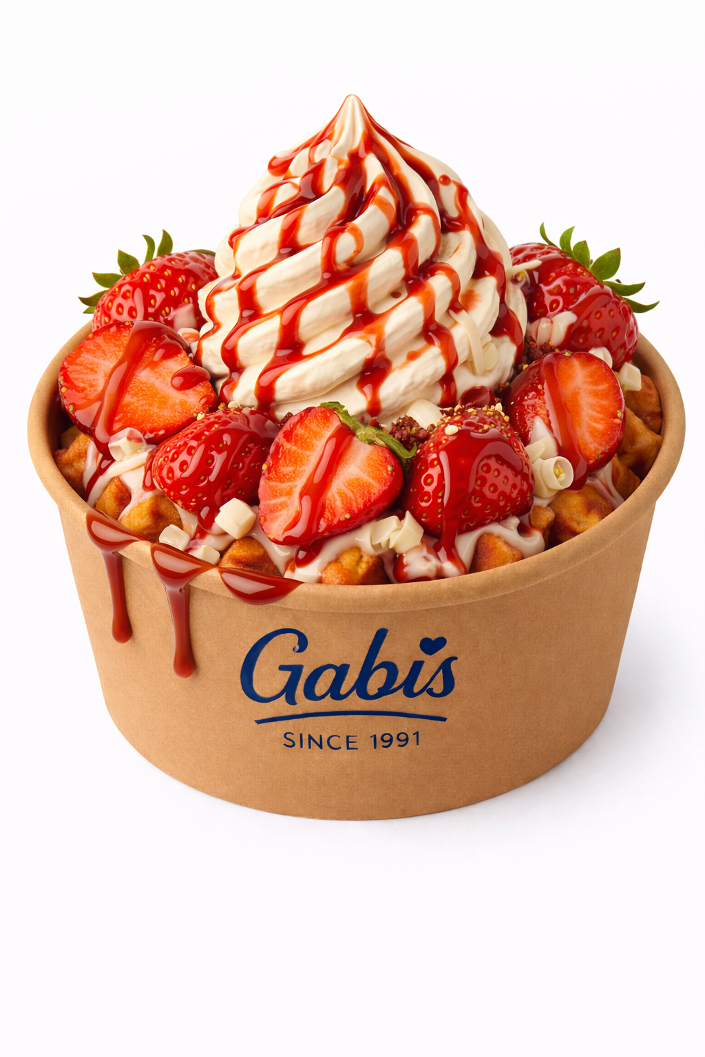 Strawberry Dream Waffle Bowl