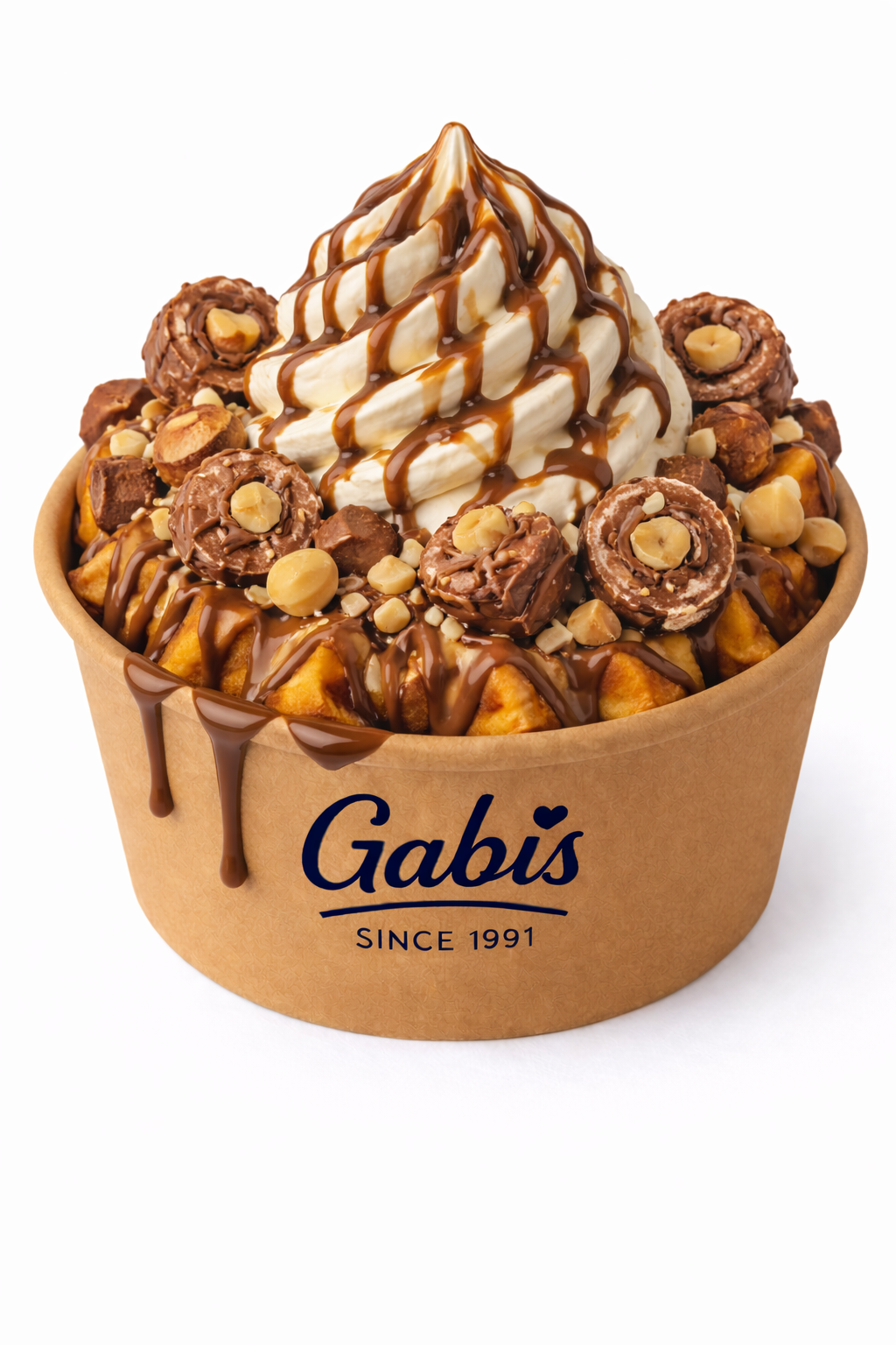 Ferrero Gold Waffle Bowl