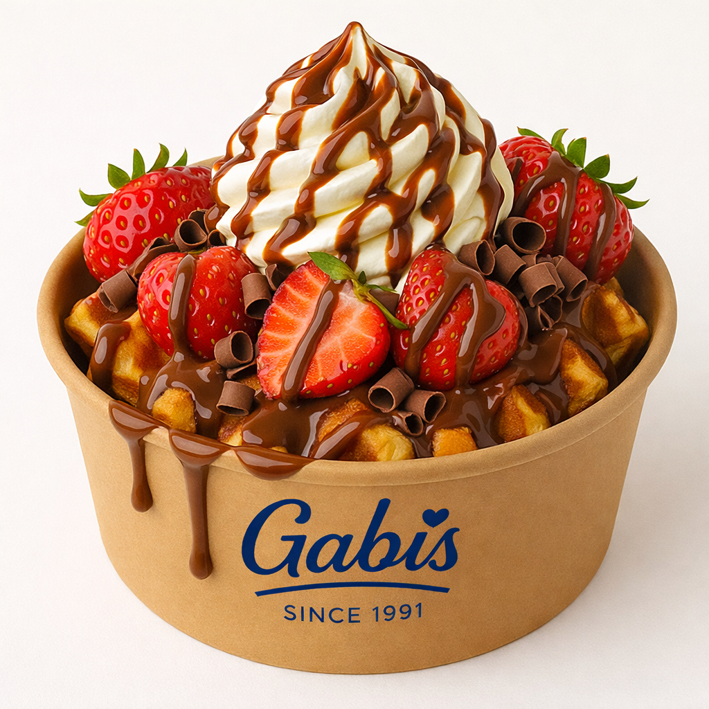 Nutella Storm Waffle Bowl