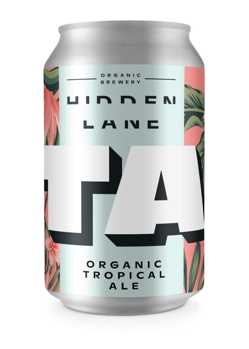 Hidden Lane Brewery - Organic Tropical Ale Can 330ml