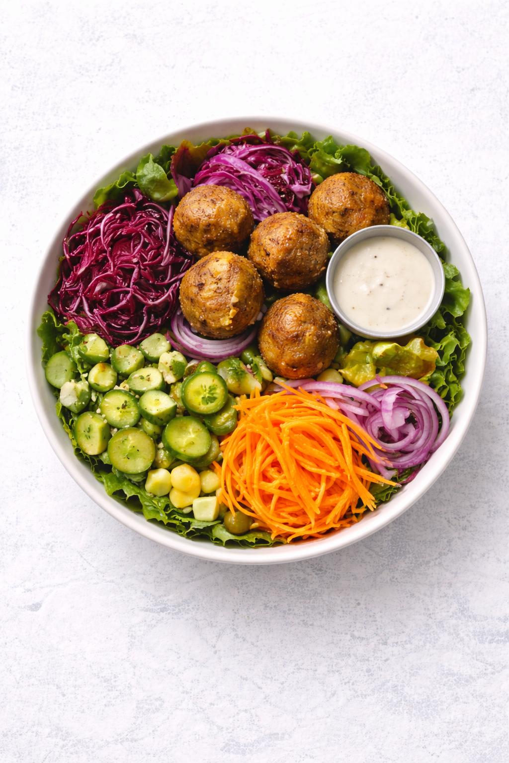 Golden Falafel Bowl