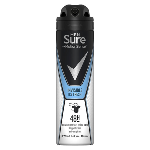 Sure Invisible Ice Anti-perspirant Deodorant Aerosol 150ml