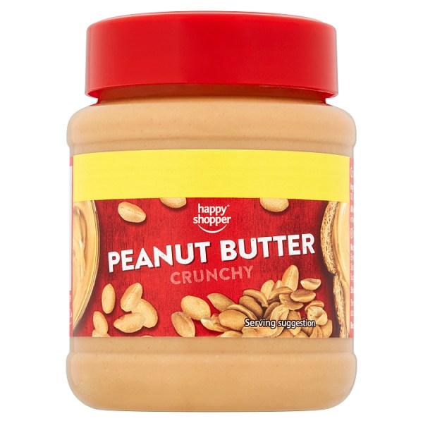 Happy Shopper Crunchy Peanut Butter 340g