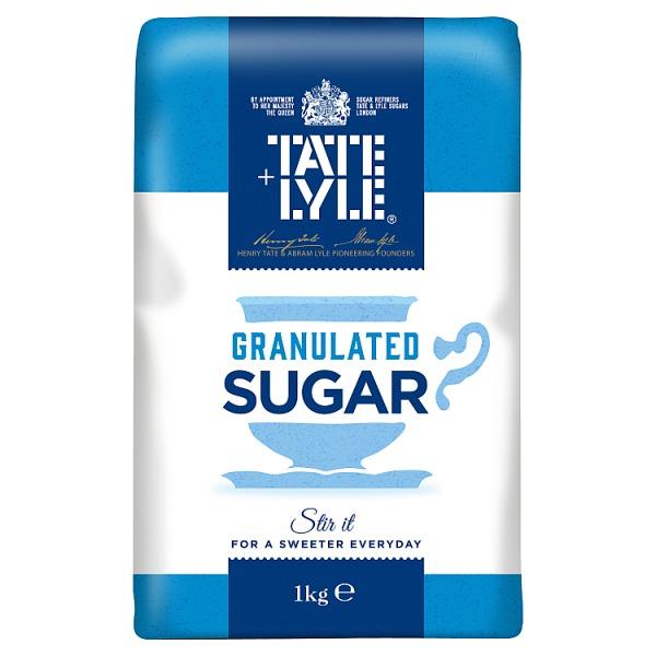 Tate & Lyle Granulated Cane Sugar 1kg