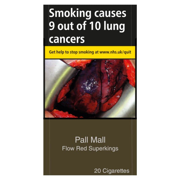 Pall Mall Flow Red Superkings 20