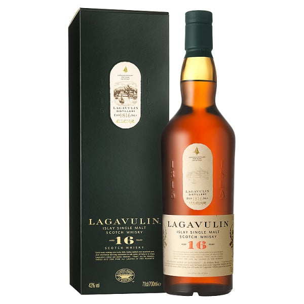 Lagavulin 16 Years Old Single Malt Scotch Whisky 70cl