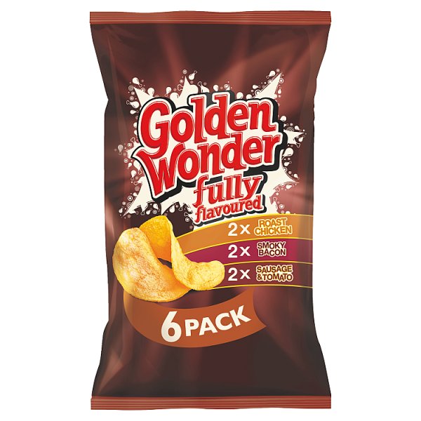 Golden Wonder Fully Flavoured 6 Pack