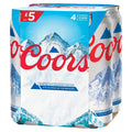 Coors 440ml 4 Pack
