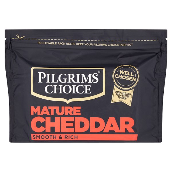 Pilgrims Choice Mature Cheddar 350g