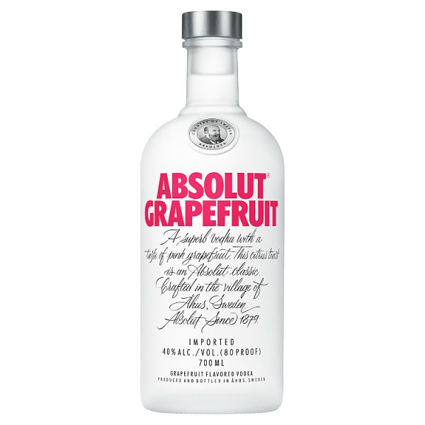 Absolut Grapefruit Flavoured Vodka 70cl