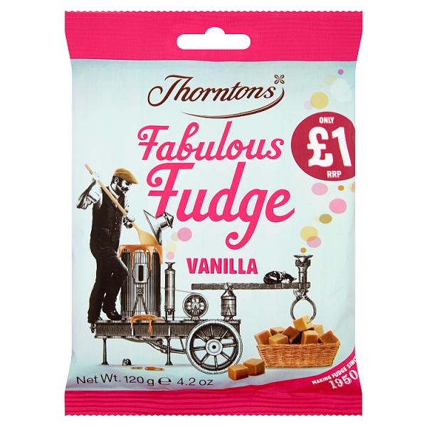 Thorntons Fabulous Vanilla Fudge Bag 