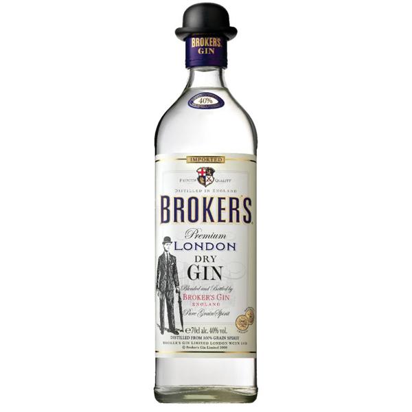 Broker's Gin Premium London Dry Gin 70cl