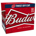 Budweiser Lager Beer Bottles 12 x 300ml