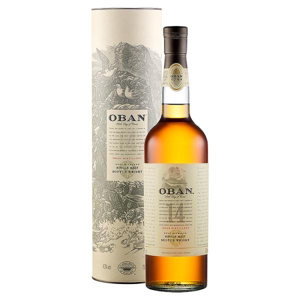 Oban 14 Years Old Single Malt Scotch Whisky 70cl