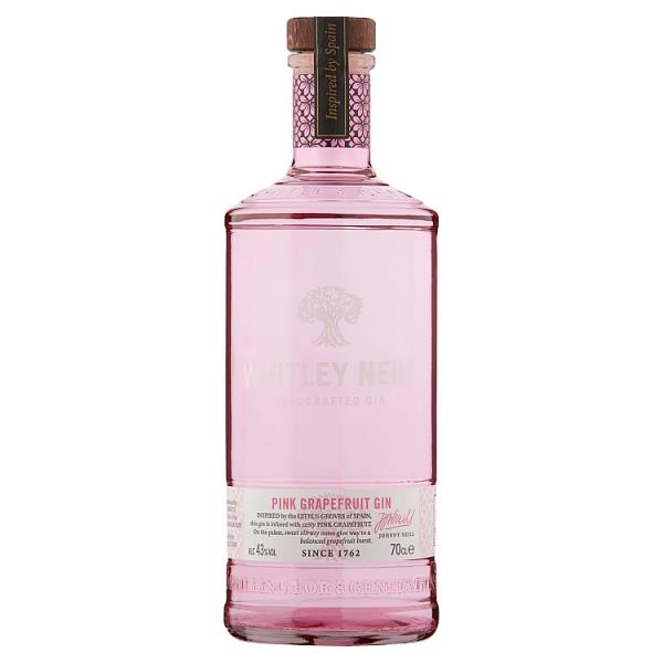 Whitley Neill Handcrafted Gin Pink Grapefruit Gin 70cl
