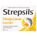 Strepsils Honey & Lemon Lozenges 16 Lozenges