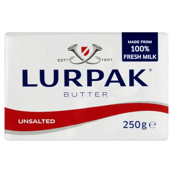 Lurpak Butter Unsalted 250g