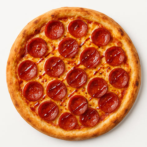 Hot Honey Pepperoni Pizza