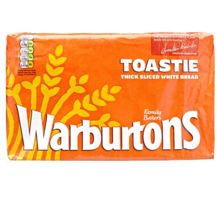 Warburtons Soft White Bread Thick