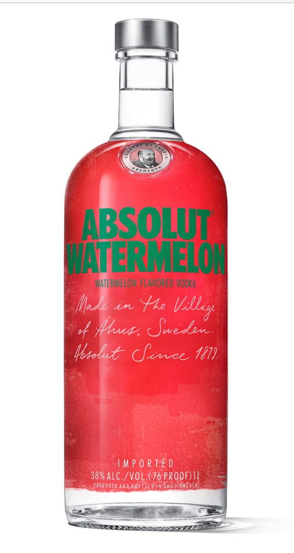 Absolut Watermelon Flavoured Vodka 70cl