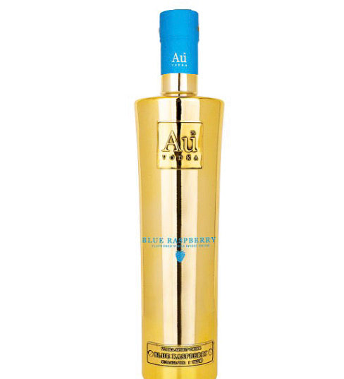 Au blue raspberry vodka 70cl