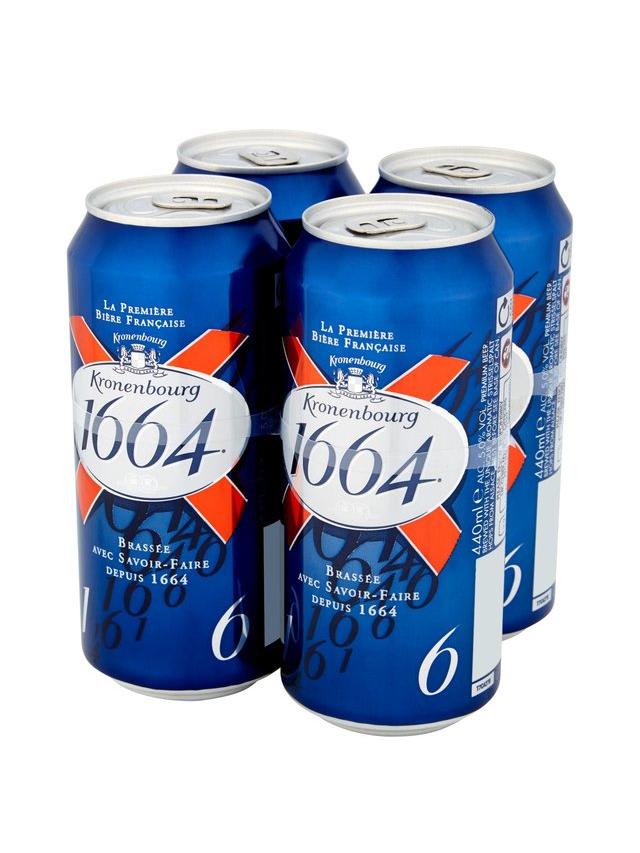 Kronenbourg 1664 - Lager 4 x 440ml