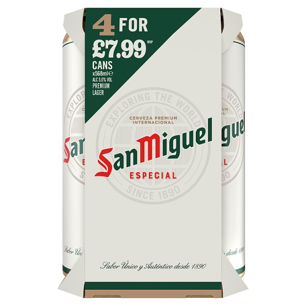 San Miguel Pints 4 Pack
