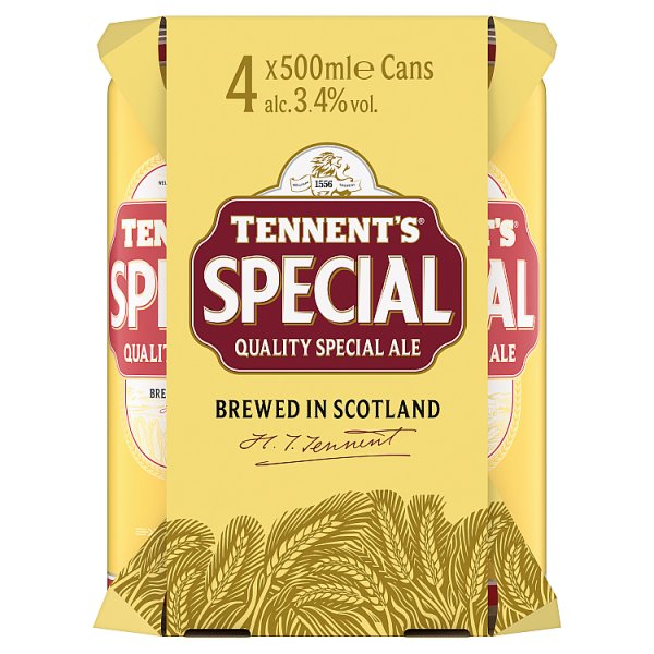 Tennents Special 500ml 4 Pack