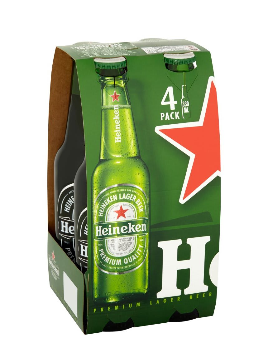 Heineken - Lager 4 x 440ml