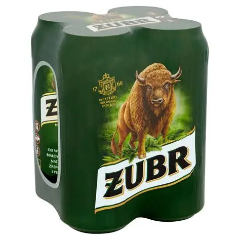 Zubr 500ml 4 Pack